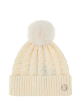 Cappello Guess Knitted Beanie Bianco